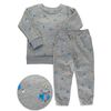 The Organic Pullover & Sweatpant Set, Heather Grey Neon Robots - Mixed Apparel Set - 1 - thumbnail