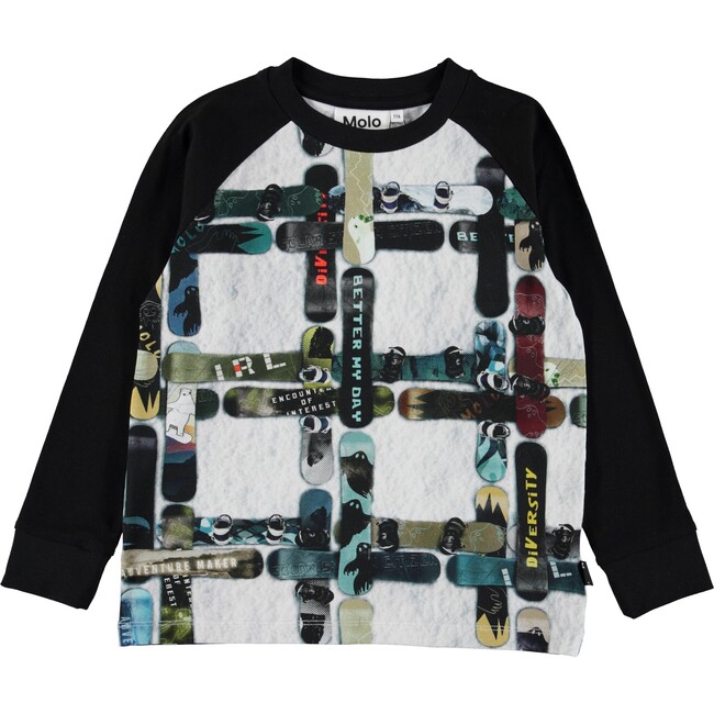 Ramiz Snowboard Check T-Shirt - Sweatshirts - 1