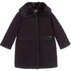 Coat, Navy - Coats - 1 - thumbnail