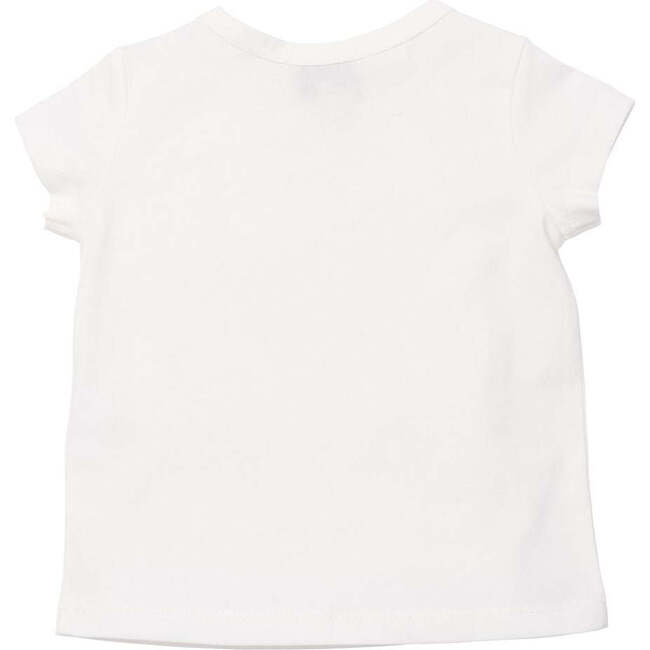 X Pink Logo T-Shirt, White