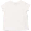 X Pink Logo T-Shirt, White - Tees - 2