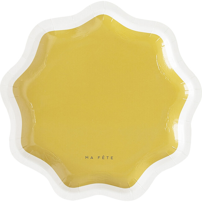 Signature Dessert Plate, Yellow