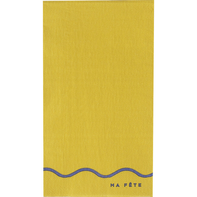 Signature Napkins, Blue & Yellow - Tableware - 3