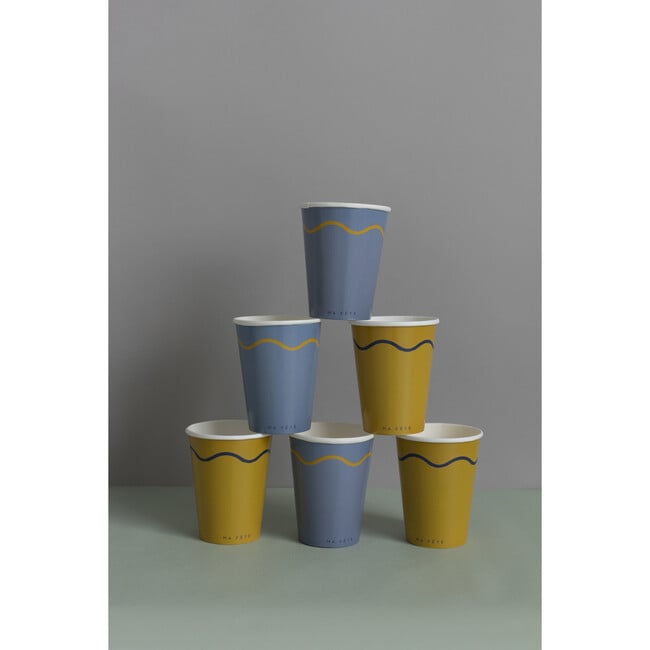 Signature Cups, Blue & Yellow - Drinkware - 2