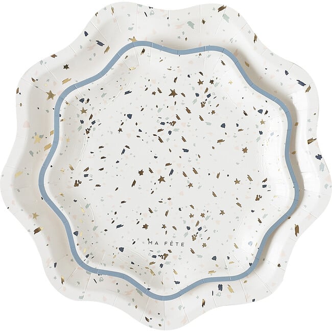 Terrazzo Dessert Plates, Multi - Tableware - 5