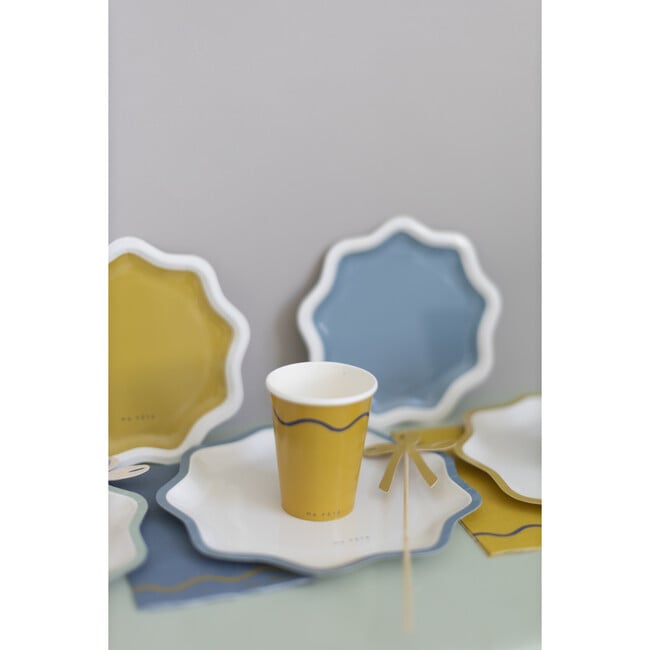 Signature Cups, Blue & Yellow - Drinkware - 5