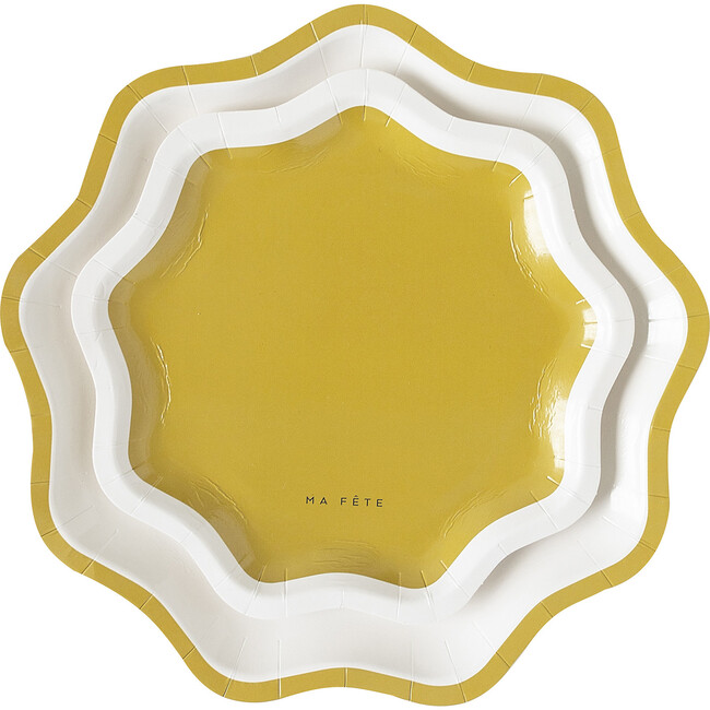 Signature Dessert Plate, Yellow - Tableware - 6