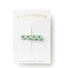 Flower Clip, Milk Glass - Hair Accessories - 2