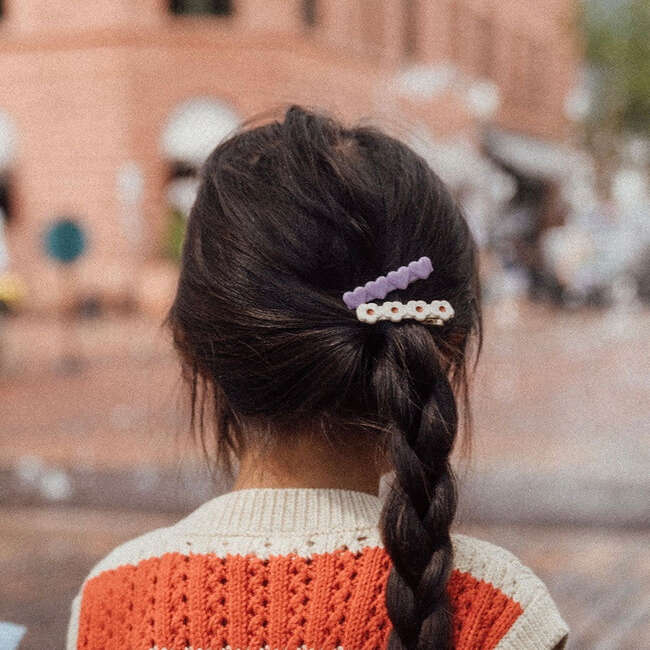 Flower Clip, Cloud - Hair Accessories - 5