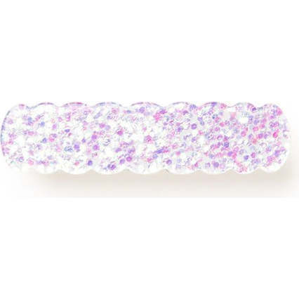 Scallop Clip, Birthday Cake Glitter - Hair Accessories - 4