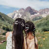 Clip Pack, Cloud Flower Pigtail Set - Hair Accessories - 2