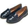 Valerie Moccasins, Navy - Loafers - 2 - thumbnail