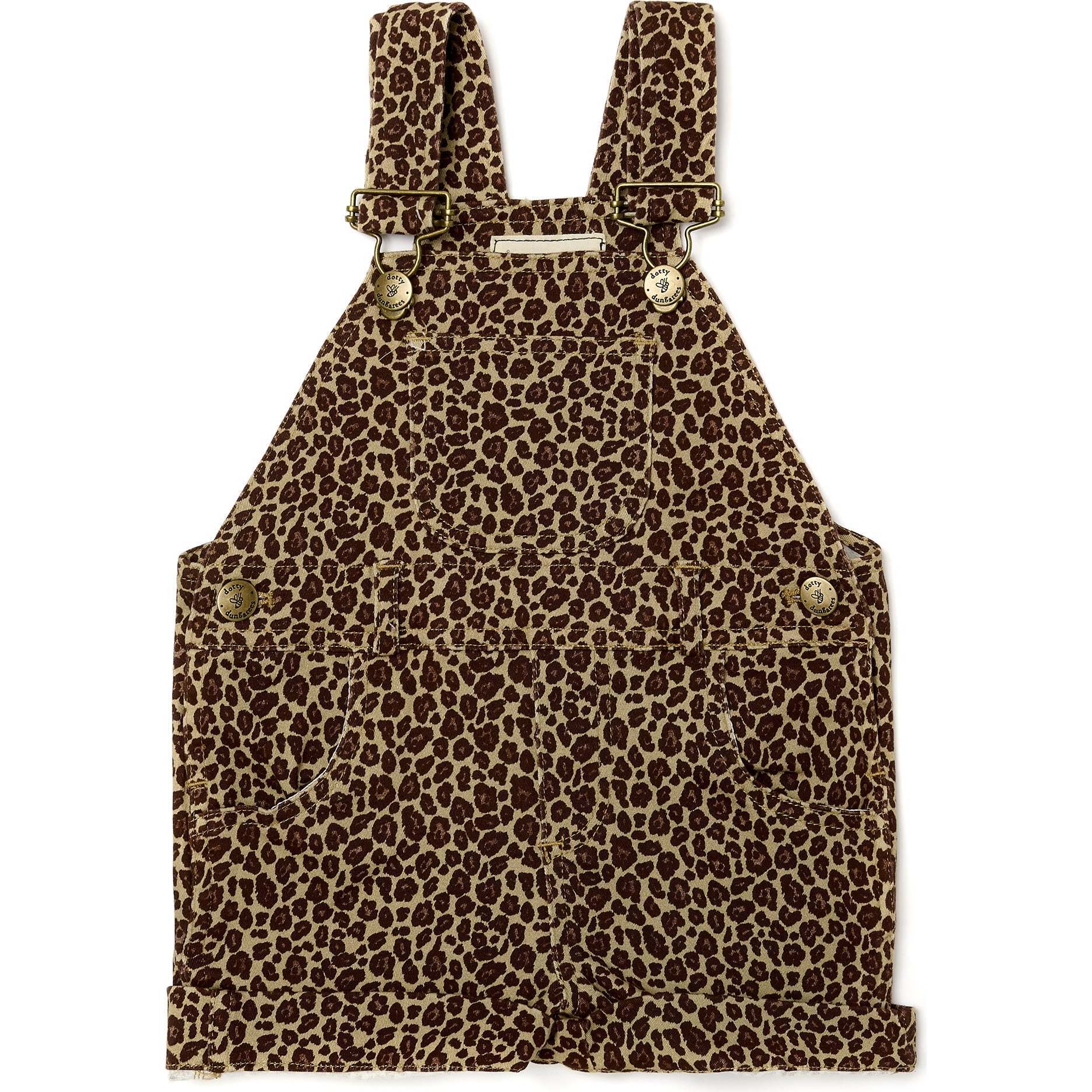 Leopard Print Shorts, Leopard - Shorts - 1