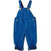 Chunky Cord Overalls, Blue - Overalls - 1 - thumbnail
