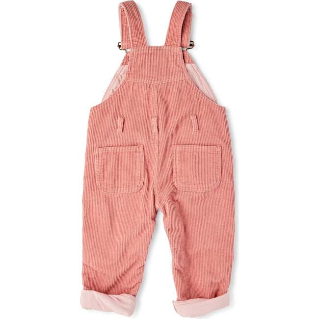 Chunky Cord Overalls, Pink - Overalls - 4