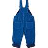 Chunky Cord Overalls, Blue - Overalls - 5