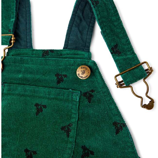 Acorn Printed Overalls, Green - Overalls - 6