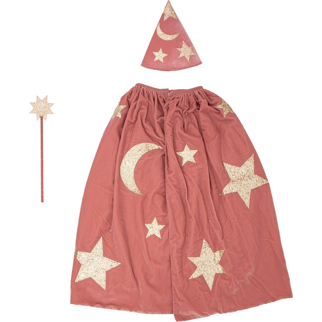 Pink Velvet Wizard Costume - Costumes - 1
