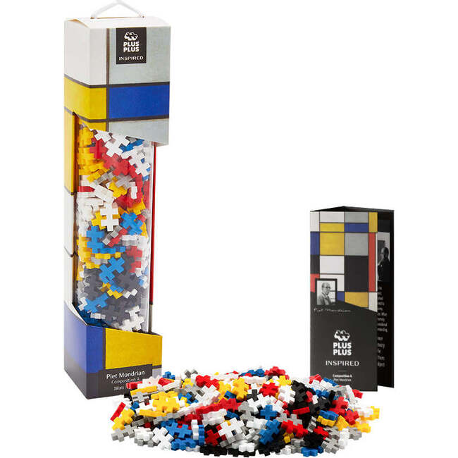 Inspired - 300 pc Mondrian - Composition A - STEM Toys - 1