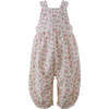 Rose Babycord Dungarees, Cream - Overalls - 2 - thumbnail