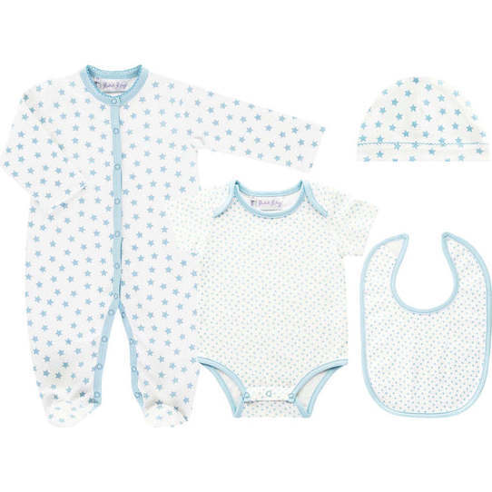 Star Welcome Baby Set, Blue