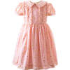 Star Frill Collar Dress, Peach - Dresses - 1 - thumbnail