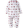Soldier Print Babygro, White - Onesies - 2