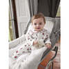 Soldier Print Babygro, White - Onesies - 3