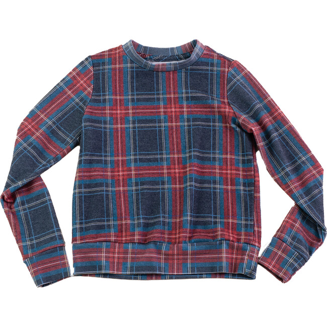 Holiday Plaid Pullover, Holly Plaid