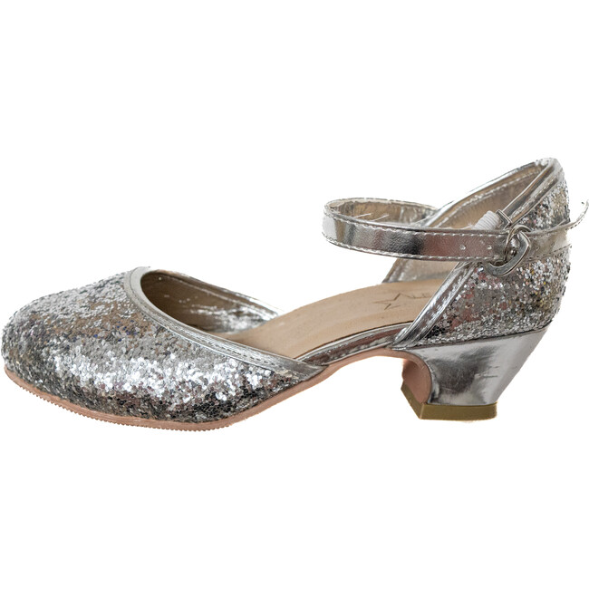 A Leading Role Silver Sparkle Heels