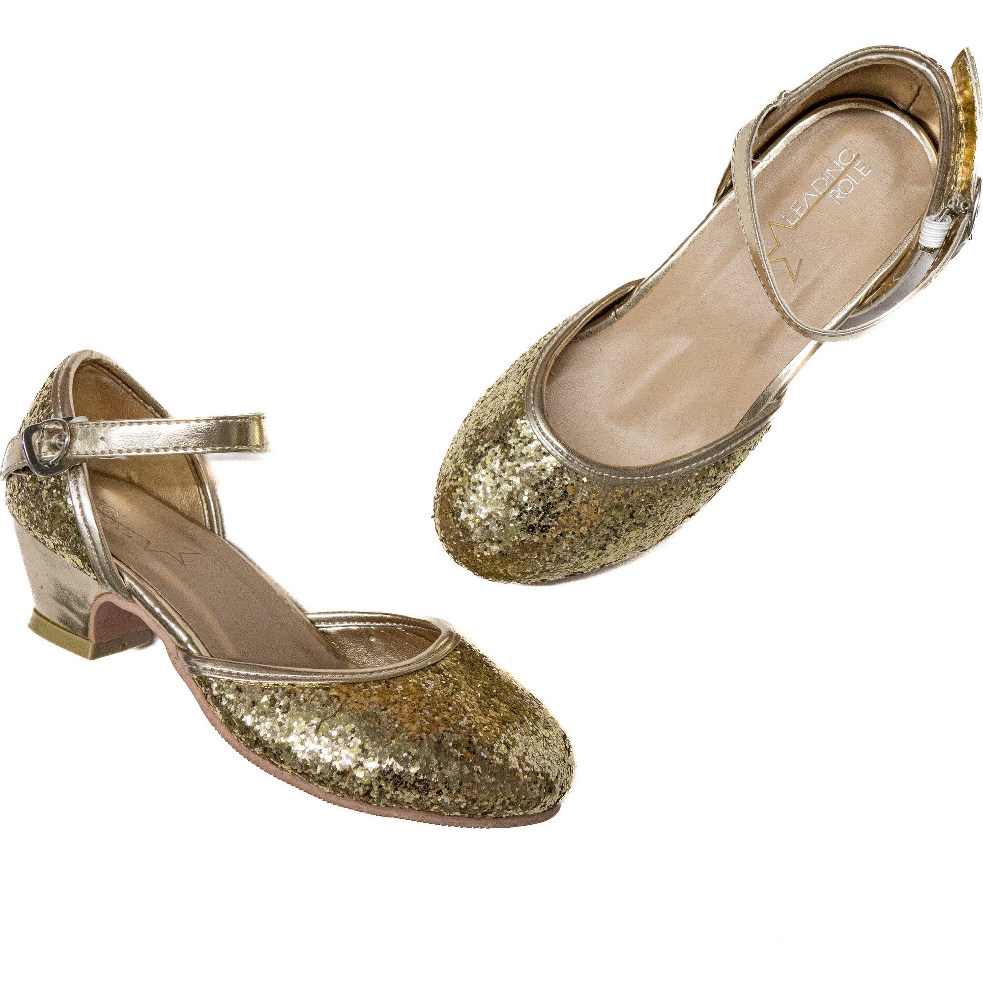 kids gold sparkly shoes