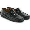 Adult Patent Leather Penny Moccasin, Black - Loafers - 3