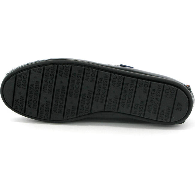 Adult Patent Leather Penny Moccasin, Black - Loafers - 6