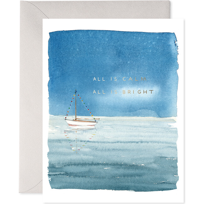Holiday Sailboat Card - Paper Goods - 1