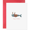 Christmas Whale Card - Paper Goods - 1 - thumbnail