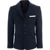 Cobalt Peak Lapel Blazer, Navy - Blazers - 1 - thumbnail