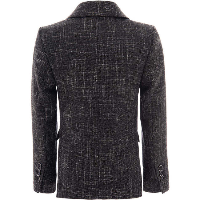 Smoky Peak Lapel Blazer, Grey - Blazers - 3