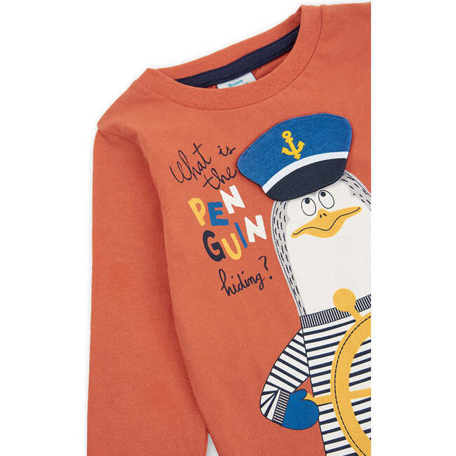 Sailor Graphic T-Shirt, Orange