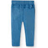 Stretch Gabardine Pants, Blue - Pants - 4