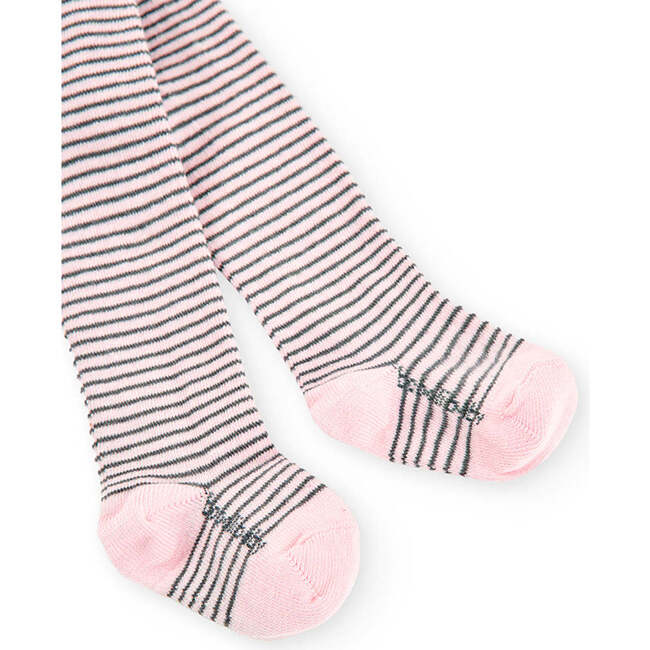 Striped Tights, Pink