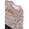 Leopard Love Tulle Dress, Pink - Dresses - 2