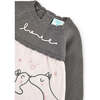 Love Knitted Dress, Grey - Dresses - 3