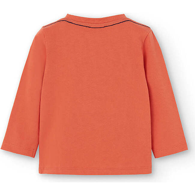 Sailor Graphic T-Shirt, Orange - T-Shirts - 4