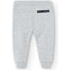 Melange Fleece Sweatpants, Grey - Sweatpants - 4