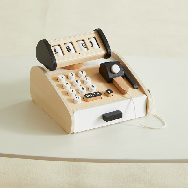 Cash Register, Natural - Role Play Toys - 1