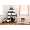 Black and White Pop Up Playhome, Stripes - Playhouses - 2