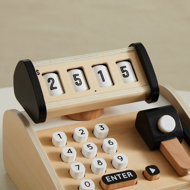 Cash Register, Natural - Role Play Toys - 4