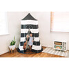 Black and White Pop Up Playhome, Stripes - Playhouses - 4