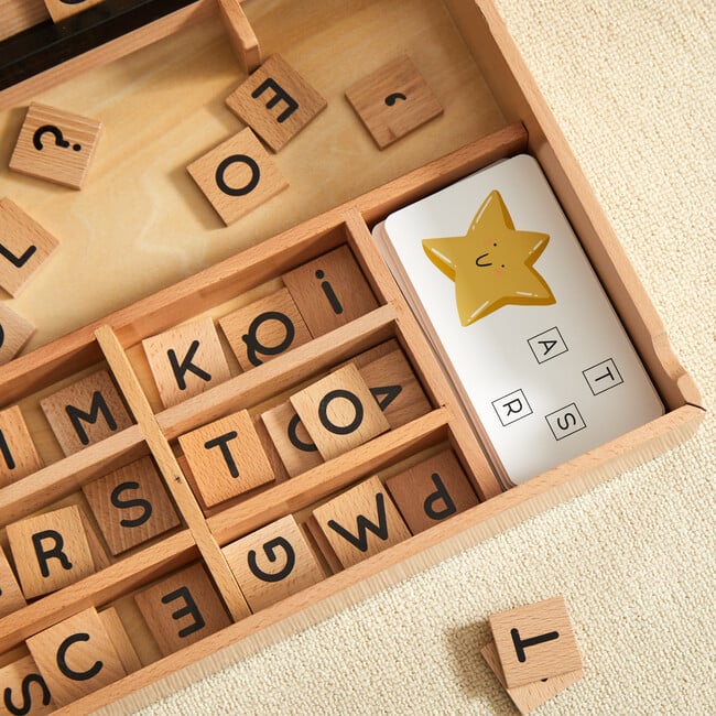 Compelling Spelling, Natural - Wooden Puzzles - 2