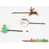 Christmas Enamel Hair Slides - Hair Accessories - 3